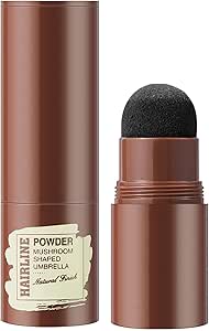 روزاردن قلم بودرة هير لاين - يخفي على الفور تساقط الشعر وتخفيف الشعر والبقع الصلعاء - لمسة جذور مقاومة للماء للنساء والرجال (اسود)