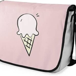 بوناميزون شنطة ماسنجر مدرسية مطبوعة رقميا للطلاب، شنطة كروس بودي وشنطة ساعي، شنطة كتف للمدرسة، العودة الى المدرسة، المقاس: 29 × 36 سم