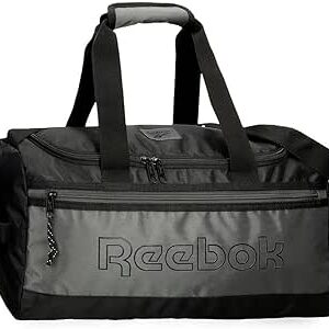 ريبوك شنطة سفر للجنسين مقاس 45 سم لون اسود من ارلو - شنطة ماسنجر