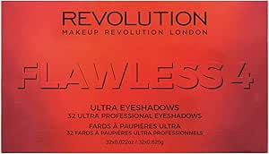 ميك اب رفليوشن باليت ظل عيون , فلولس 4، من ريفليوشن يو كيه، متلألئ، مسحوق