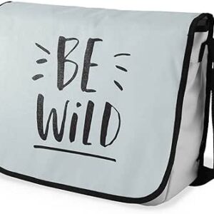 بوناميزون شنطة ماسنجر مدرسية مطبوعة رقميا للطلاب، شنطة كروس بودي وشنطة ساعي، شنطة كتف للمدرسة، العودة الى المدرسة، المقاس: 29 × 36 سم، ألوان متعددة