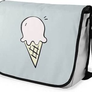 بوناميزون شنطة ماسنجر مدرسية مطبوعة رقميا للطلاب، شنطة كروس بودي وشنطة ساعي، شنطة كتف للمدرسة، العودة الى المدرسة، المقاس: 29 × 36 سم، ألوان متعددة