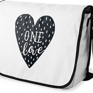 بوناميزون شنطة ماسنجر مدرسية مطبوعة رقميا للطلاب، شنطة كروس بودي وشنطة ساعي، شنطة كتف للمدرسة، العودة الى المدرسة، المقاس: 29 × 36 سم