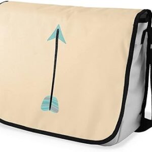 بوناميزون شنطة ماسنجر مدرسية مطبوعة رقميا للطلاب، شنطة كروس بودي وشنطة ساعي، شنطة كتف للمدرسة، العودة الى المدرسة، المقاس: 29 × 36 سم