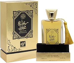 ريحانا عطر مخلط او دي بارفان 100 مل (3.4 اونصة سائلة)، عطر للجنسين، صنع في الامارات العربية المتحدة