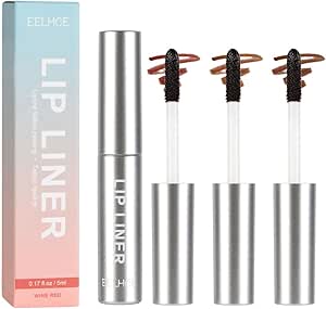 قلم تحديد شفاه قابل للازالة من لوفي للتقشير مقاوم للماء ويدوم طويلا محدد مغذي لمكياج النساء غير لامع