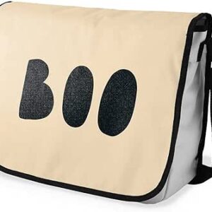 بوناميزون شنطة ماسنجر مدرسية مطبوعة رقميا للطلاب، شنطة كروس بودي وشنطة ساعي، شنطة كتف للمدرسة، العودة الى المدرسة، المقاس: 29 × 36 سم، ألوان متعددة