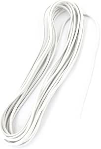 شريط مطاطي دائري مطلي بالنايلون بطول 4.5 متر من رويلوجود - ابيض (الرقم التعريفي: aa d6a f5 f29 ac6