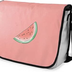 بوناميزون شنطة ماسنجر مدرسية مطبوعة رقميا للطلاب، شنطة كروس بودي وشنطة ساعي، شنطة كتف للمدرسة، العودة الى المدرسة، المقاس: 29 × 36 سم، ألوان متعددة