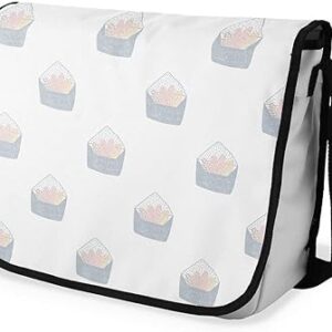 بوناميزون شنطة ماسنجر مدرسية مطبوعة رقميا للطلاب، شنطة كروس بودي وشنطة ساعي، شنطة كتف للمدرسة، العودة الى المدرسة، المقاس: 29 × 36 سم