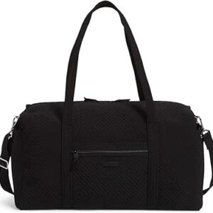فيرا برادلي شنطة سفر كبيرة من المايكروفايبر للنساء، لون اسود، مقاس واحد US، البوليستر