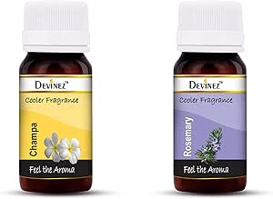 عطر تبريد شامبا وإكليل الجبل من شركة ديفانيز، 20 مل لكل عبوة، للجنسين