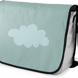 بوناميزون شنطة ماسنجر مدرسية مطبوعة رقميا للطلاب، شنطة كروس بودي وشنطة ساعي، شنطة كتف للمدرسة، العودة الى المدرسة، المقاس: 29 × 36 سم، ألوان متعددة