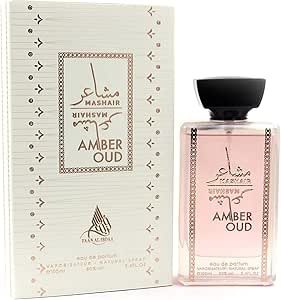 عطر حريمي عود وعنبر مشاعر او دي بارفان من فن الابداع، 100 مل
