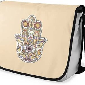 بوناميزون شنطة ماسنجر مدرسية مطبوعة رقميا للطلاب، شنطة كروس بودي وشنطة ساعي، شنطة كتف للمدرسة، العودة الى المدرسة، المقاس: 29 × 36 سم