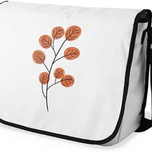 بوناميزون شنطة ماسنجر مدرسية مطبوعة رقميا للطلاب، شنطة كروس بودي وشنطة ساعي، شنطة كتف للمدرسة، العودة الى المدرسة، المقاس: 29 × 36 سم، ألوان متعددة