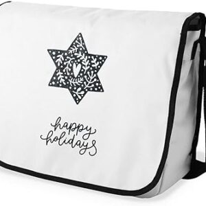 بوناميزون شنطة ماسنجر مدرسية مطبوعة رقميا للطلاب، شنطة كروس بودي وشنطة ساعي، شنطة كتف للمدرسة، العودة الى المدرسة، المقاس: 29 × 36 سم