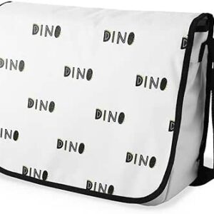 بوناميزون شنطة ماسنجر مدرسية مطبوعة رقميا للطلاب، شنطة كروس بودي وشنطة ساعي، شنطة كتف للمدرسة، العودة الى المدرسة، المقاس: 29 × 36 سم، ألوان متعددة