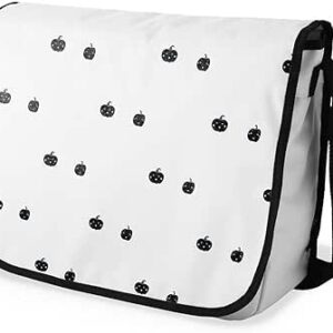 بوناميزون شنطة ماسنجر مدرسية مطبوعة رقميا للطلاب، شنطة كروس بودي وشنطة ساعي، شنطة كتف للمدرسة، العودة الى المدرسة، المقاس: 29 × 36 سم