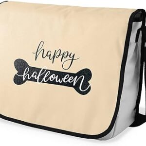 بوناميزون شنطة ماسنجر مدرسية مطبوعة رقميا للطلاب، شنطة كروس بودي وشنطة ساعي، شنطة كتف للمدرسة، العودة الى المدرسة، المقاس: 29 × 36 سم، ألوان متعددة