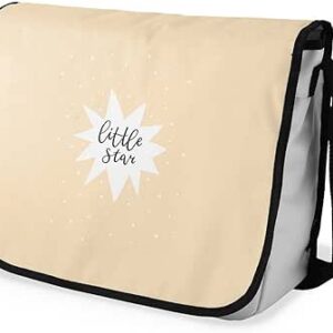 بوناميزون شنطة ماسنجر مدرسية مطبوعة رقميا للطلاب، شنطة كروس بودي وشنطة ساعي، شنطة كتف للمدرسة، العودة الى المدرسة، المقاس: 29 × 36 سم، ألوان متعددة