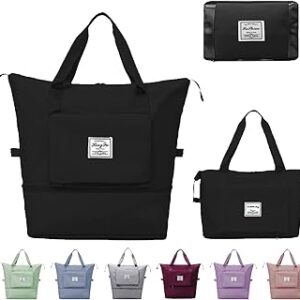 بين فوريست شنطة سفر قابلة للطي بسعة كبيرة كتف رياضية متعددة الوظائف لفصل الجاف والرطب دفل للسفر خفيفة الوزن ومقاومة للماء