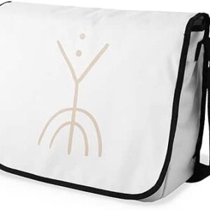 بوناميزون شنطة ماسنجر مدرسية مطبوعة رقميا للطلاب، شنطة كروس بودي وشنطة ساعي، شنطة كتف للمدرسة، العودة الى المدرسة، المقاس: 29 × 36 سم، ألوان متعددة