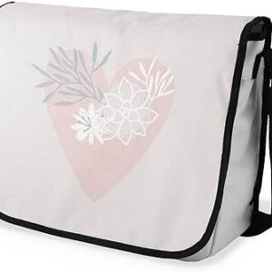 بوناميزون شنطة ماسنجر مدرسية مطبوعة رقميا للطلاب، شنطة كروس بودي وشنطة ساعي، شنطة كتف للمدرسة، العودة الى المدرسة، المقاس: 29 × 36 سم