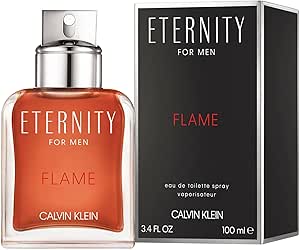 عطر اتيرنيتي فليم فور هيم او دي تواليت للرجال من سي كيه ما بعد الحلاقة 100 مل