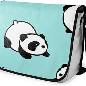 بوناميزون شنطة ماسنجر مدرسية مطبوعة رقميا للطلاب، شنطة كروس بودي وشنطة ساعي، شنطة كتف للمدرسة، العودة الى المدرسة، المقاس: 29 × 36 سم