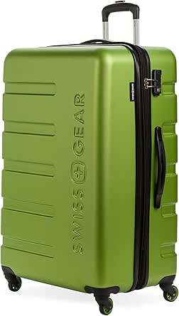 سويس جير شنطة امتعة قابلة للتوسيع بجوانب صلبة مع عجلات دوارة 7366، بولي كربونات (PC)