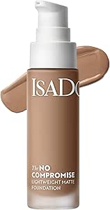 كريم أساس نو كومبرومايز خفيف الوزن وغير لامع من ايسادورا، درجة 7C، بيج