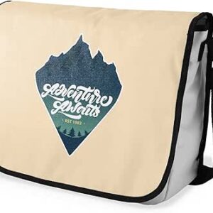 بوناميزون شنطة ماسنجر مدرسية مطبوعة رقميا للطلاب، شنطة كروس بودي وشنطة ساعي، شنطة كتف للمدرسة، العودة الى المدرسة، المقاس: 29 × 36 سم