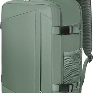 حقائب مقصورة 40 × 20 25 من كيرفيت حقيبة سفر محمولة تحت المقعد - ظهر يدوية صغيرة الحجم لتر - مدرسية يومية للمكتب اخضر