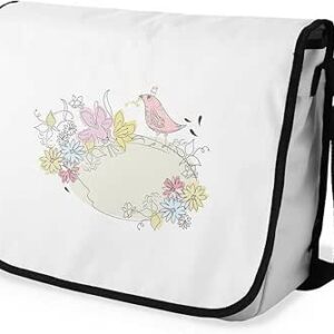 بوناميزون شنطة ماسنجر مدرسية مطبوعة رقميا للطلاب، شنطة كروس بودي وشنطة ساعي، شنطة كتف للمدرسة، العودة الى المدرسة، المقاس: 29 × 36 سم، ألوان متعددة