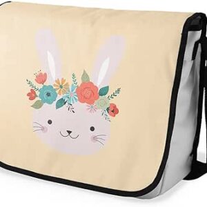 بوناميزون شنطة ماسنجر مدرسية مطبوعة رقميا للطلاب، شنطة كروس بودي وشنطة ساعي، شنطة كتف للمدرسة، العودة الى المدرسة، المقاس: 29 × 36 سم