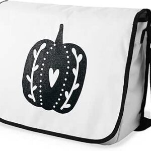 بوناميزون شنطة ماسنجر مدرسية مطبوعة رقميا للطلاب، شنطة كروس بودي وشنطة ساعي، شنطة كتف للمدرسة، العودة الى المدرسة، المقاس: 29 × 36 سم