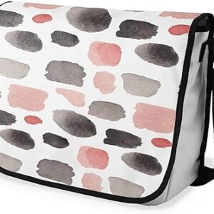 بوناميزون شنطة ماسنجر مدرسية مطبوعة رقميا للطلاب، شنطة كروس بودي وشنطة ساعي، شنطة كتف للمدرسة، العودة الى المدرسة، المقاس: 29 × 36 سم، ألوان متعددة