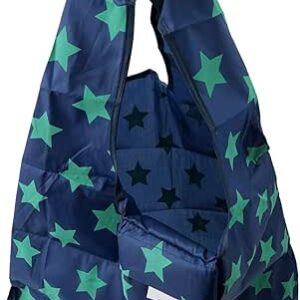 شنطة تسوق قابلة للطي، شنطة يد مريحة بسعة كبيرة للتخزين (ازرق داكن 2#)