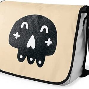 بوناميزون شنطة ماسنجر مدرسية مطبوعة رقميا للطلاب، شنطة كروس بودي وشنطة ساعي، شنطة كتف للمدرسة، العودة الى المدرسة، المقاس: 29 × 36 سم، ألوان متعددة