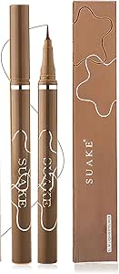 قلم تحديد العين السائل دقيق ومقاوم للماء وسريع الجفاف ويدوم طويلا ورفيع للغاية بطرف رفيع ولمسة نهائية طبيعية بني من اي اند وين غير لامع