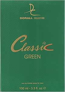 عطر دي سي 100 مل كلاسيك جرين، مقاس M، للرجال