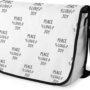 بوناميزون شنطة ماسنجر مدرسية مطبوعة رقميا للطلاب، شنطة كروس بودي وشنطة ساعي، شنطة كتف للمدرسة، العودة الى المدرسة، المقاس: 29 × 36 سم، ألوان متعددة