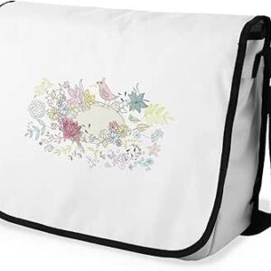 بوناميزون شنطة ماسنجر مدرسية مطبوعة رقميا للطلاب، شنطة كروس بودي وشنطة ساعي، شنطة كتف للمدرسة، العودة الى المدرسة، المقاس: 29 × 36 سم، ألوان متعددة