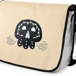 بوناميزون شنطة ماسنجر مدرسية مطبوعة رقميا للطلاب، شنطة كروس بودي وشنطة ساعي، شنطة كتف للمدرسة، العودة الى المدرسة، المقاس: 29 × 36 سم، ألوان متعددة