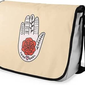 بوناميزون شنطة ماسنجر مدرسية مطبوعة رقميا للطلاب، شنطة كروس بودي وشنطة ساعي، شنطة كتف للمدرسة، العودة الى المدرسة، المقاس: 29 × 36 سم، ألوان متعددة