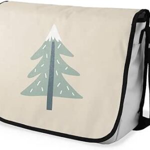 بوناميزون شنطة ماسنجر مدرسية مطبوعة رقميا للطلاب، شنطة كروس بودي وشنطة ساعي، شنطة كتف للمدرسة، العودة الى المدرسة، المقاس: 29 × 36 سم، ألوان متعددة