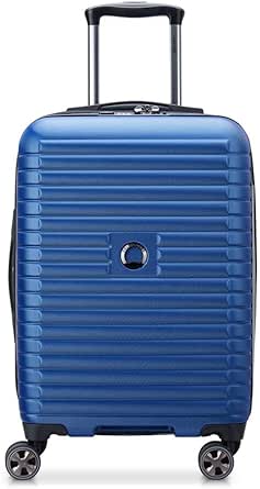ديلسي باريس حقيبة سفر كروز 3.0 قابلة للتوسيع بجوانب صلبة مع عجلات دوارة, أزرق, Carry on 21 Inch, حقيبة سفر كروز 3.0 قابلة للتوسيع بجوانب صلبة مع عجلات دوارة، بولي كربونات (PC)
