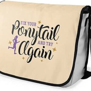 بوناميزون شنطة ماسنجر مدرسية مطبوعة رقميا للطلاب، شنطة كروس بودي وشنطة ساعي، شنطة كتف للمدرسة، العودة الى المدرسة، المقاس: 29 × 36 سم، ألوان متعددة