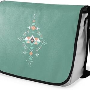 بوناميزون شنطة ماسنجر مدرسية مطبوعة رقميا للطلاب، شنطة كروس بودي وشنطة ساعي، شنطة كتف للمدرسة، العودة الى المدرسة، المقاس: 29 × 36 سم، ألوان متعددة